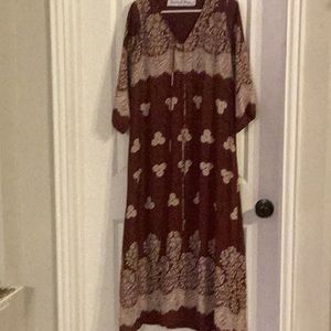 Wren & Ivory long Dress Size S